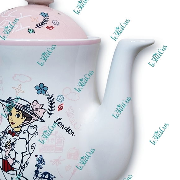 DISNEY PARKS MARY POPPINS TEAPOT - Picture 6 of 9